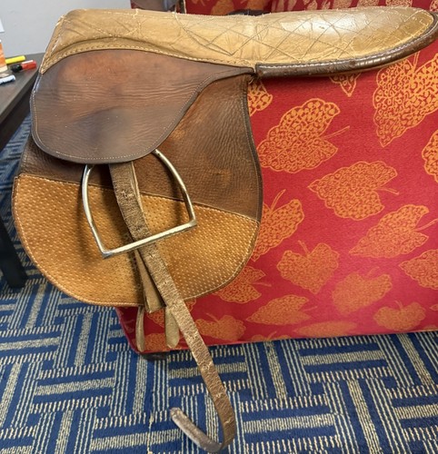 Horse racing exercise saddle - racing, saddle-