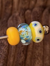 Set Of 3 Nalu Beads Handmade