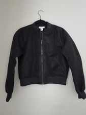 H&M Ladies Black Bomber Jacket
