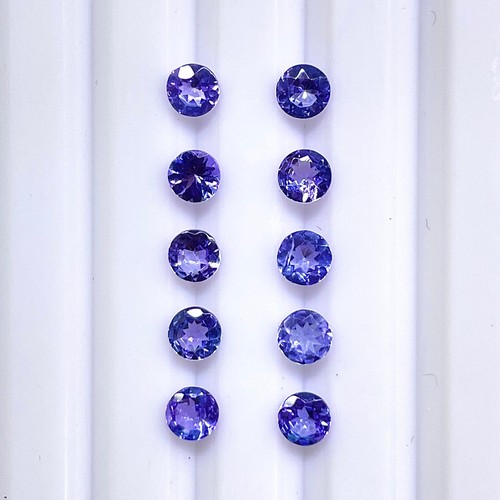 Pcs natural tanzanite - tanzanite, 3.5mm