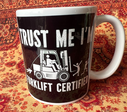 Tea coffee mug - mug, trust