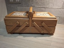 Vintage Wooden Two Tier