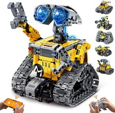 IKUPER 6-in-1 STEM Robot Kit – Remote & App Control, 631 Pieces, Lights & Stunts