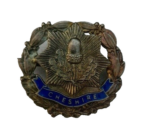 Ww1 silver badge cheshire - ww1,