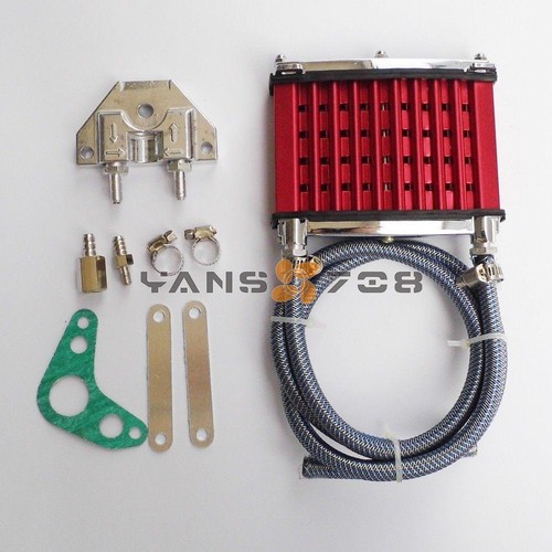 Red oil cooler cooling - oil,