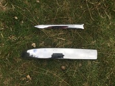 2007-2015 FIAT 500 FRONT LEFT SIDE passenger BUMPER CHROME MOULDINGS