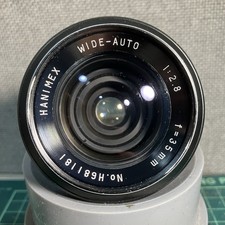 Hanimex Wide-Auto 35mm f/2.8 - M42 mount wide angle lens manual vintage