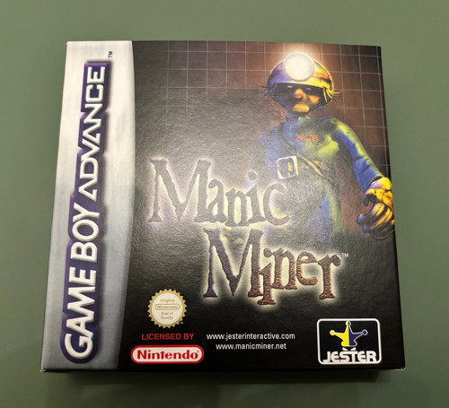 Gameboy advance gba game - gba, manic