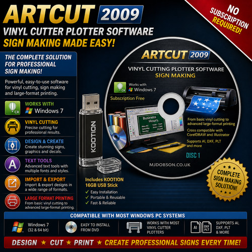 Artcut 2009 vinyl cutter - artcut,