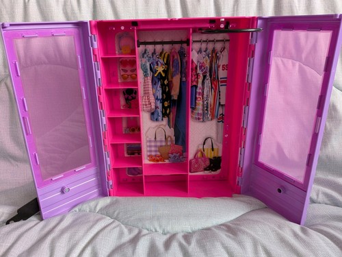 Barbie closet pink and - closet,