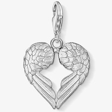 Thomas sabo silver wings heart - silver,