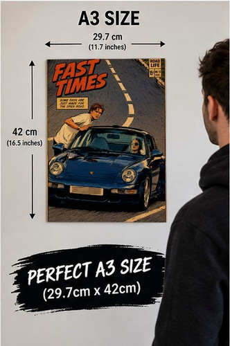 Fast times sports - times, poster