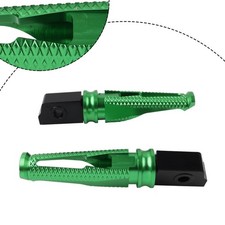 Green Footrest Rear Foot Pegs