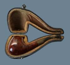 Meerschaum Lined Lorenzo Spitfire Arena Polished Bent Stem Briar Pipe 