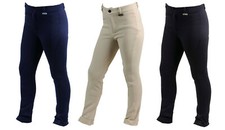 DUBLIN GOSFORD JODHPURS CHILDRENS/KIDS/CHILDS ZIP UP JODPHURS HORSE RIDING JODS