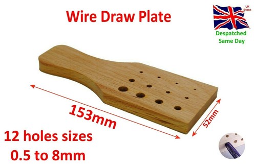 Wooden wire draw - draw, plate