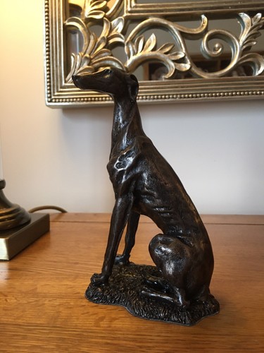 Greyhound figurine - greyhound, /