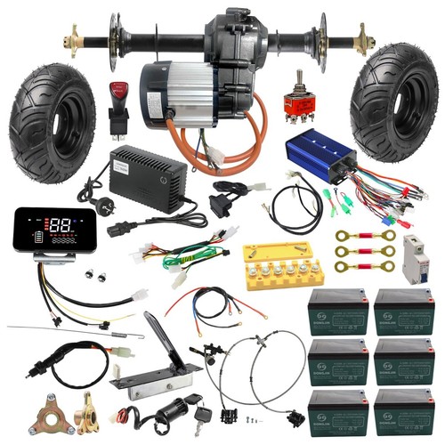 Rear axle kit 72v 1500w - axle,