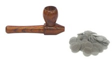 Smoking Pipe Wooden Polished