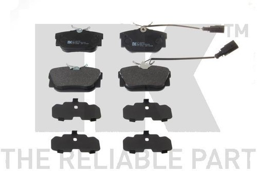 Brake pad set disc - pad,