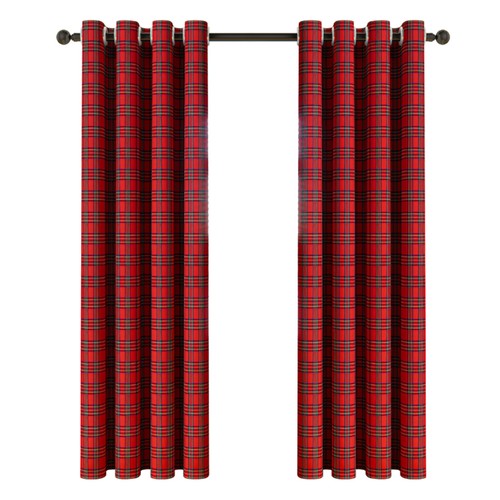 Christmas curtains eyelet - curtains,