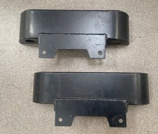 NOS Land Rover 90 110 Defender Military Front Bumper Overriders