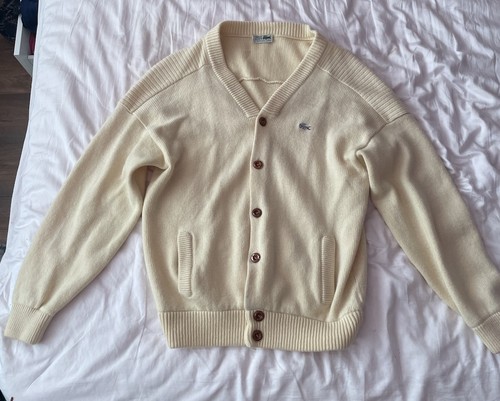 Vintage chemise lacoste cream - vintage,