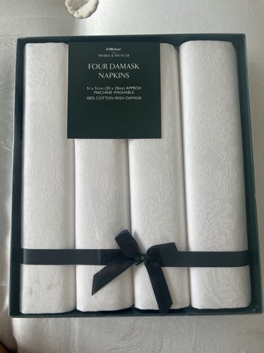 Damask irish cotton - cotton, napkins