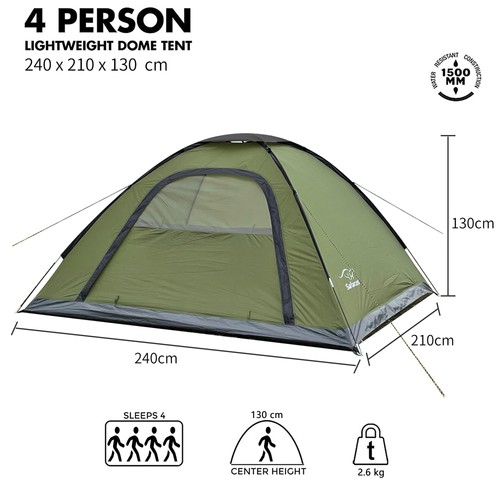 Safacus man camping tent - safacus, 3-4