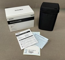 Sigma 35mm F1.4 DG Art - Box