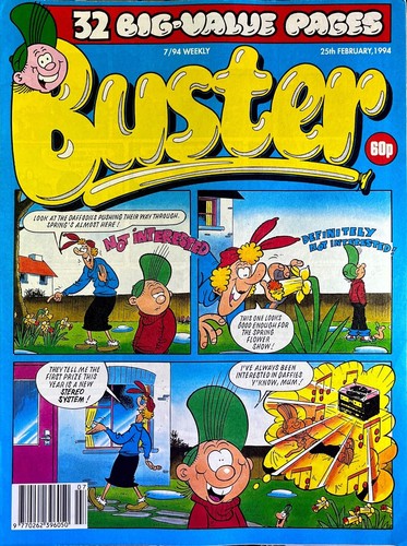 Buster comic vintage 1990s - buster,