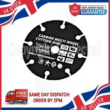 10MM CARBIDE MULTI CUTTING DISC WHEEL FAST CUT BORE WOOD NAILS PLASTIC DRYWALL