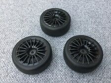 Carson RC Multi Spoke Wheels & Tyres Rally Touring Drift Car Tamiya 12mm Hex❗️