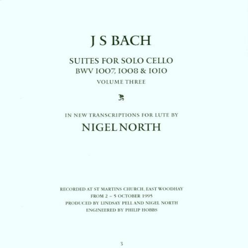 Bach the lute - 3, cd