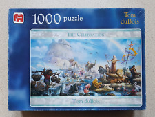 'The Celebration' by Tom Dubois Jumbo 1000 piece jigsaw, used complete