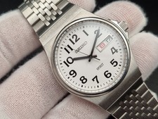 Seiko Spirit Quartz Aug 2002 7N43-7B70 JDM Vintage Watch Silver Kanji