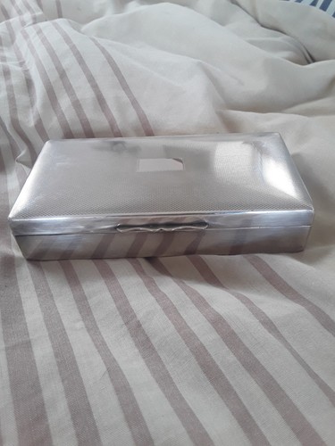 Cigarette box silver - box,