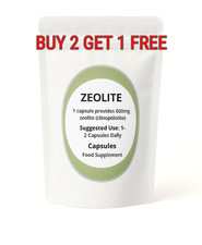 Zeolite detox 600mg capsules - zeolite,