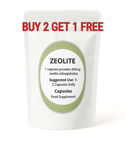 Zeolite detox 600mg - zeolite, capsules