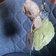 Jelly cat  Mr. Timmy Turtle Pendant Keychain -Soft Plush Toy  Tag 