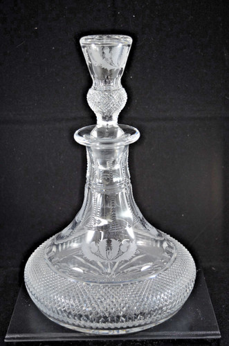 Edinburgh crystal thistle - crystal,