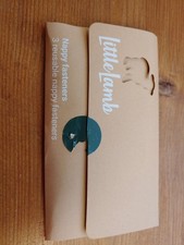 Little Lamb Nappy Nippas X3