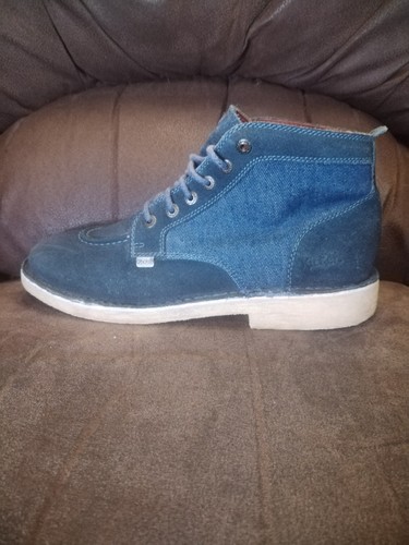 Kickers boots dark - boots, suede