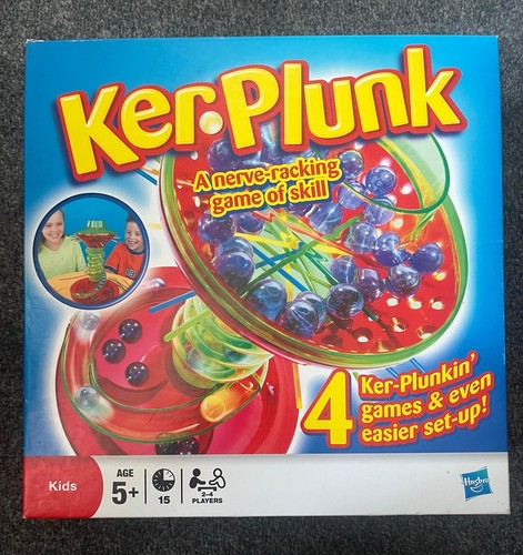 Kerplunk board game - board,