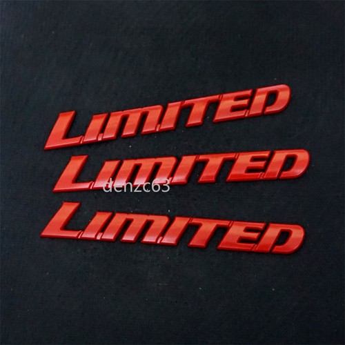 Red matte limited metal - 3x,