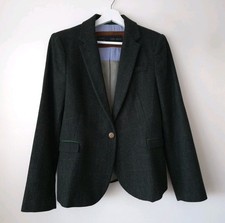 Zara 100% Wool Green Tweed
