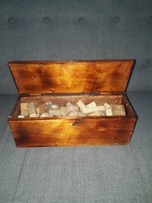 vintage wooden box of wood