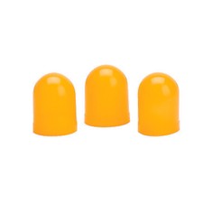 Stewart Warner Yellow Boot Kit (Pack Of 3) - Yellow Lamp Filter / For SW Gauges