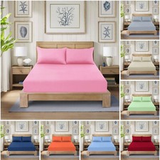 25cm Full Fitted Sheet Bed