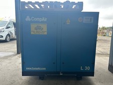 Compair L30 40hp Screw Compressor 166cfm 7.5bar base model
